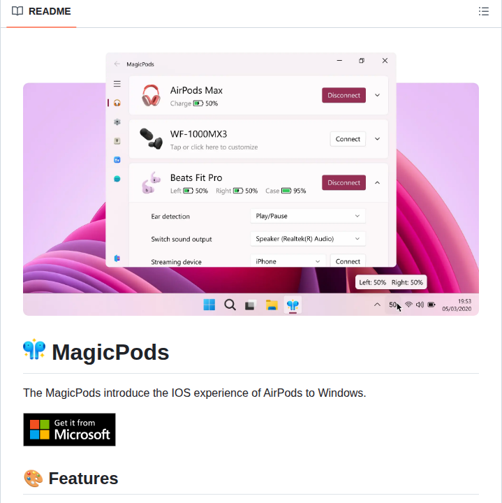 Steam3d Magicpods Windows screenshot