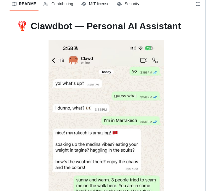 Steipete Warelay screenshot