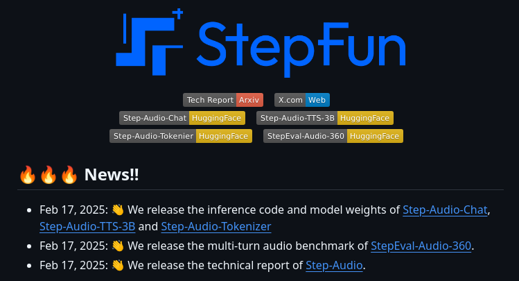 Stepfun Ai Step Audio screenshot