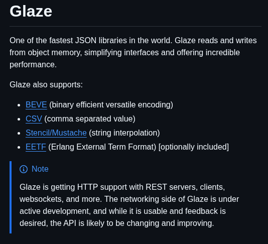 Stephenberry Glaze screenshot