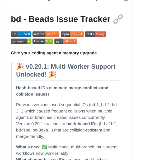 Steveyegge Beads screenshot