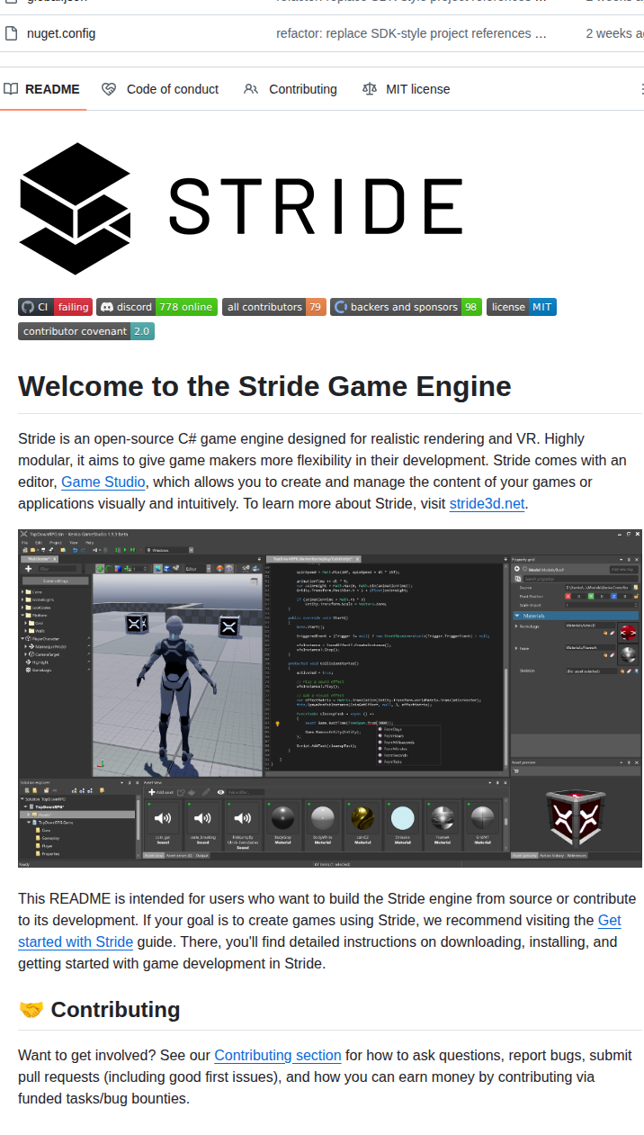 Stride3d Stride screenshot