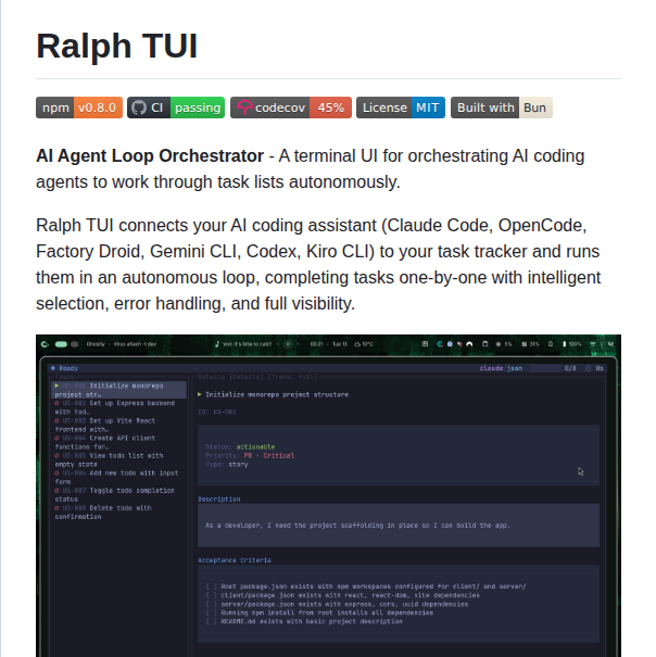 Subsy Ralph Tui screenshot