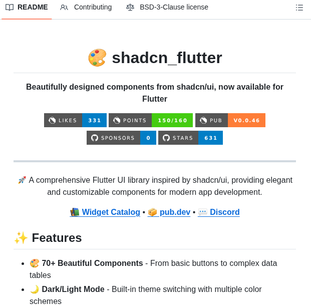 Sunarya Thito Shadcn_flutter screenshot