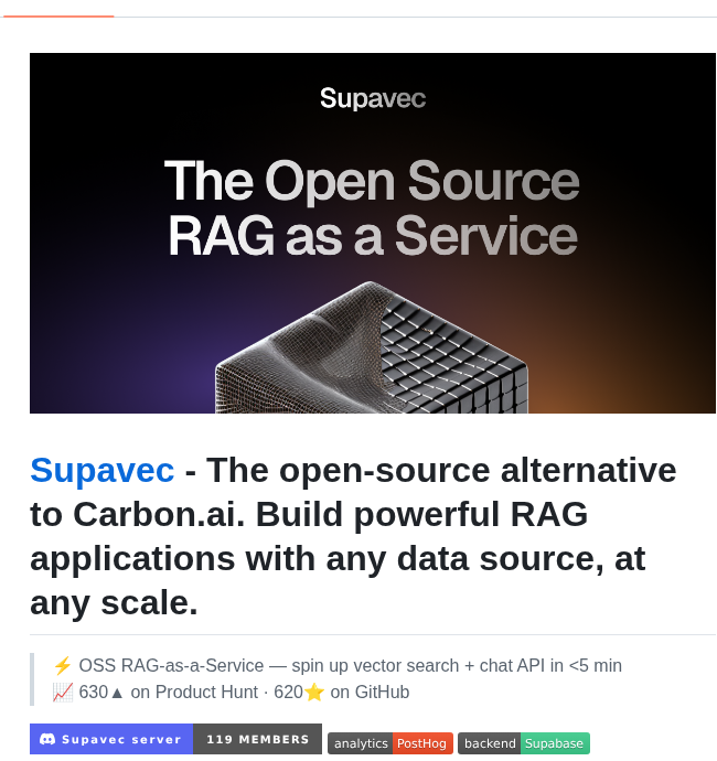 Supavec Supavec screenshot