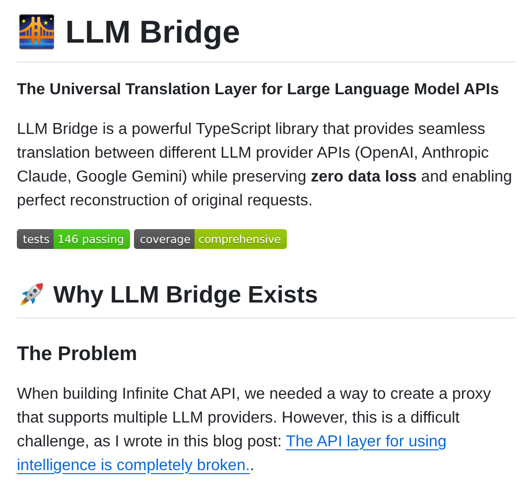 Supermemoryai Llm Bridge screenshot