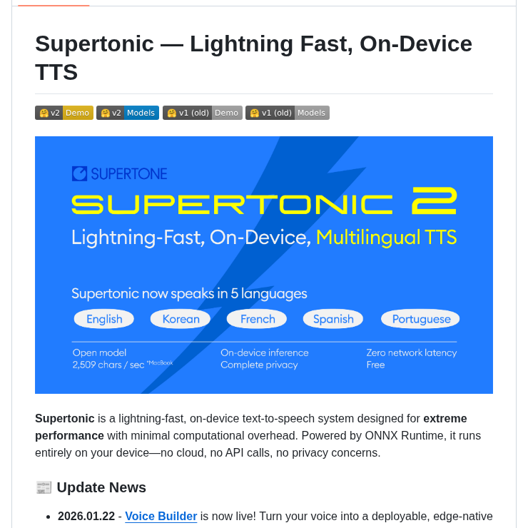 Supertone Inc Supertonic screenshot