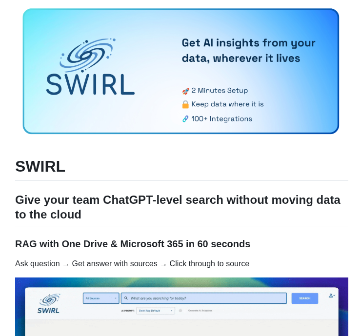 Swirlai Swirl Search screenshot