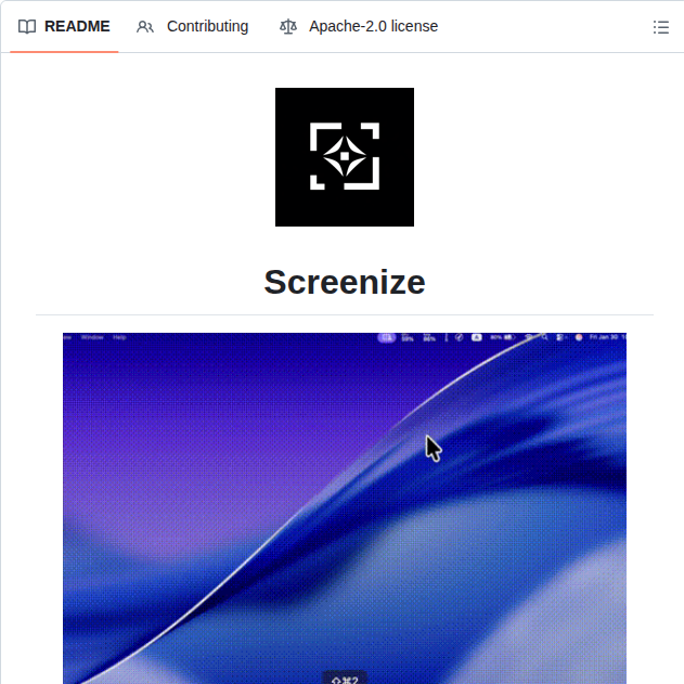 Syi0808 Screenize screenshot