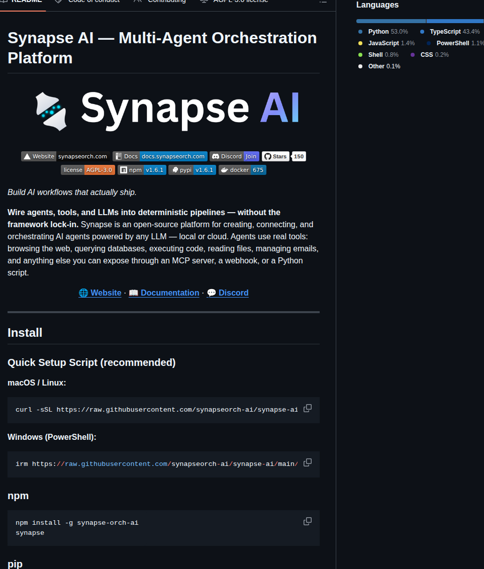 Synapseorch Ai Synapse Ai screenshot