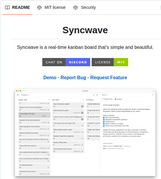 Syncwavedev Syncwave screenshot