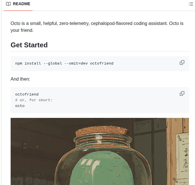 Synthetic Lab Octofriend screenshot