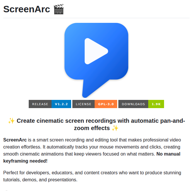 Tamnguyenvan Screenarc screenshot