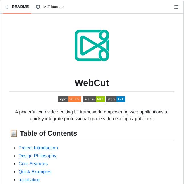 Tangshuang Webcut screenshot