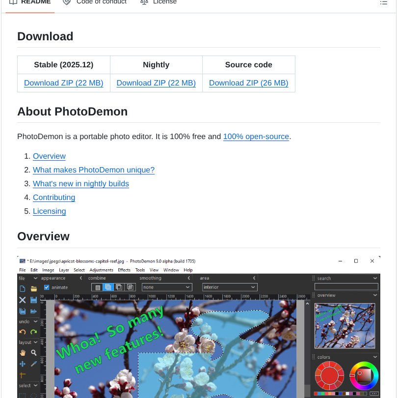Tannerhelland Photodemon screenshot