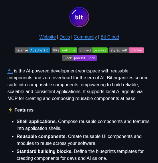 Teambit Bit screenshot
