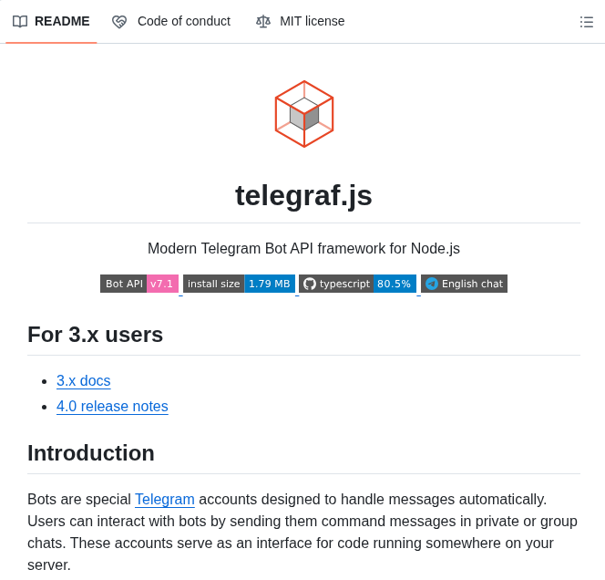 Telegraf Telegraf screenshot