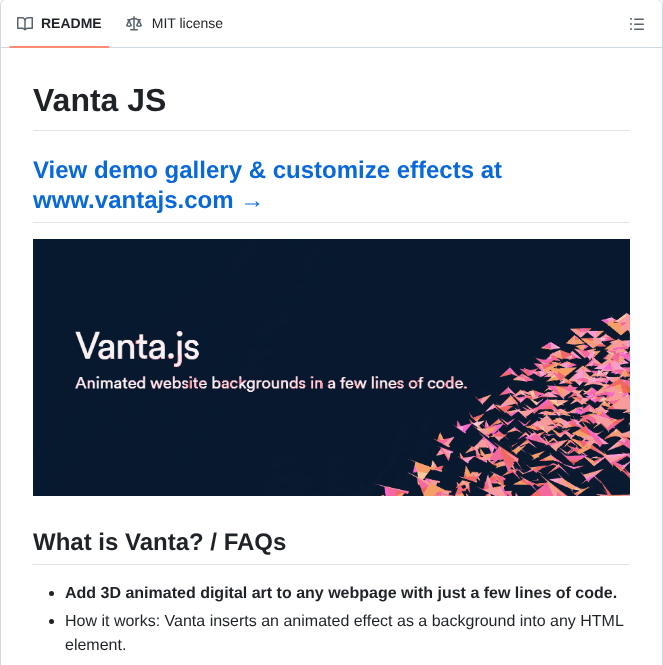 Tengbao Vanta screenshot
