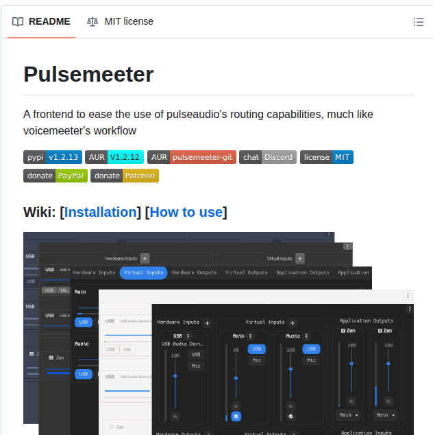 Therealcarneiro Pulsemeeter screenshot