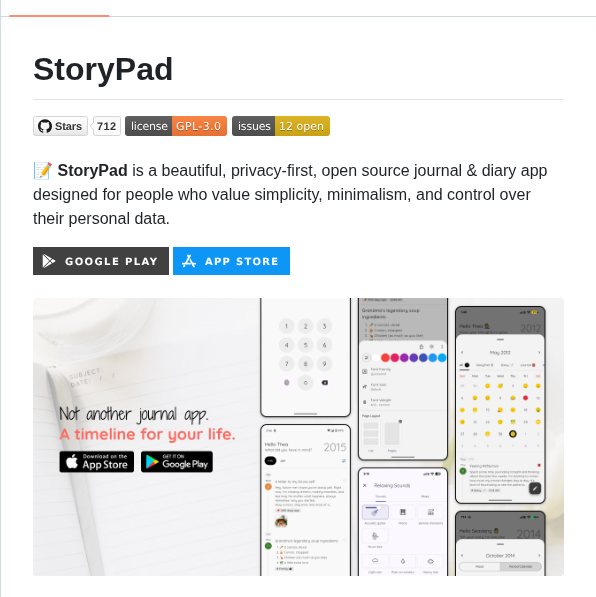 Theachoem Storypad screenshot