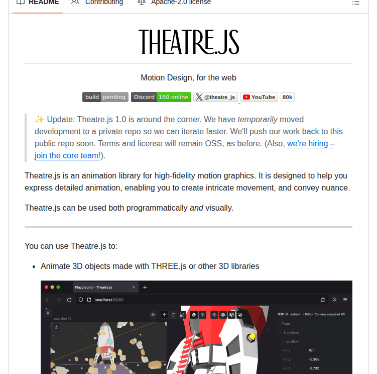 Theatre Js Theatre screenshot