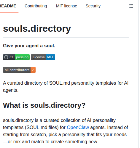 Thedaviddias Souls Directory screenshot