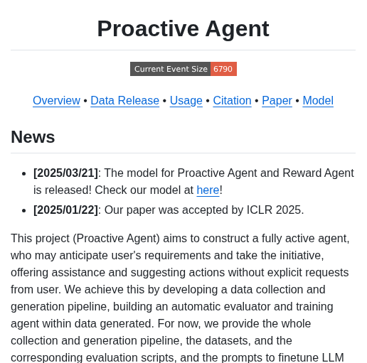 Thunlp Proactiveagent screenshot