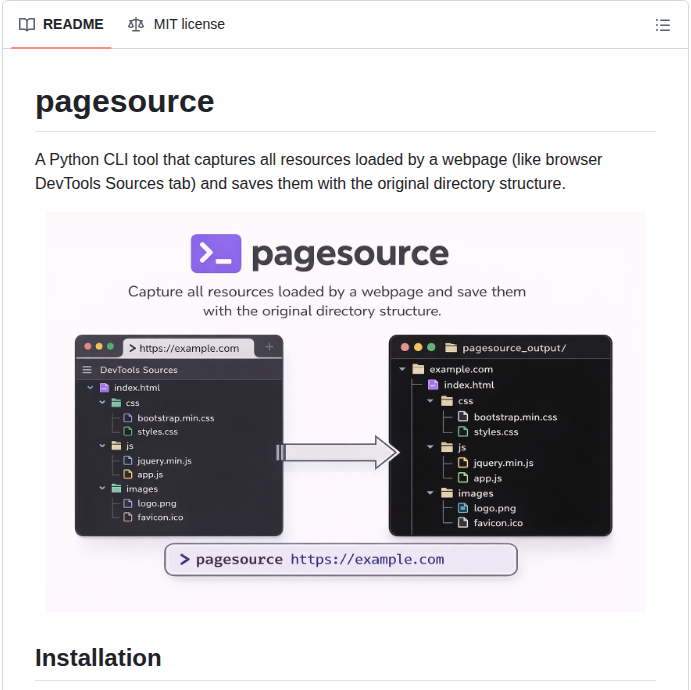Timf34 Pagesource screenshot