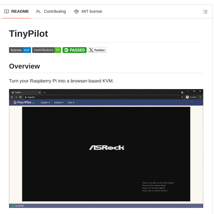 Tiny Pilot Tinypilot screenshot