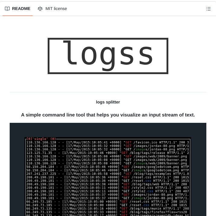 Todoesverso Logss screenshot