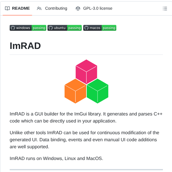 Tpecholt Imrad screenshot