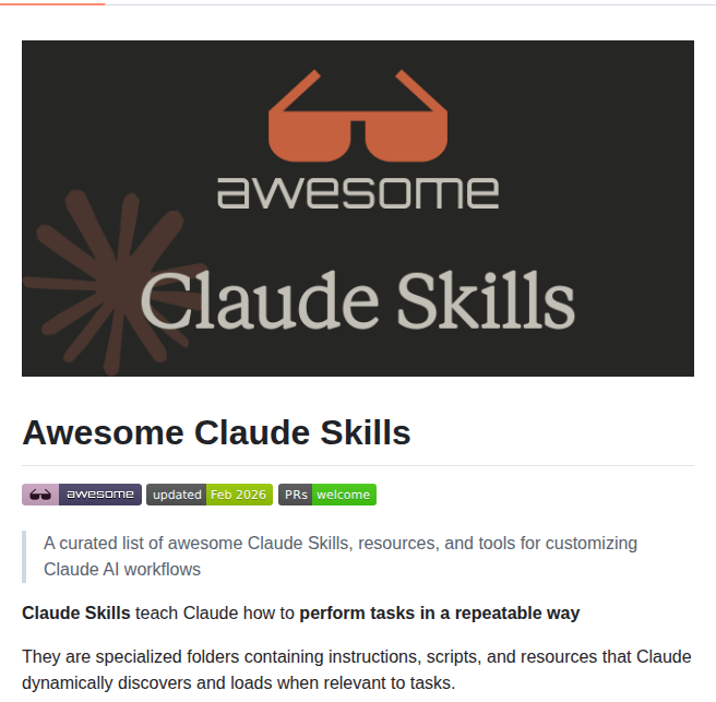 Travisvn Awesome Claude Skills screenshot