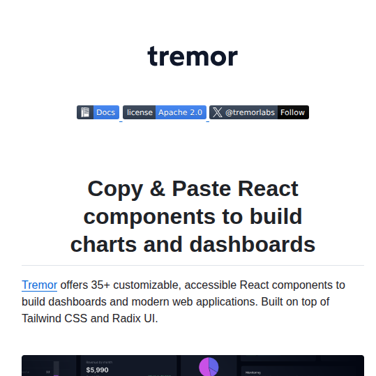 Tremorlabs Tremor screenshot