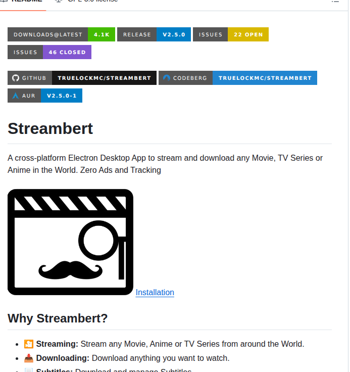 Truelockmc Streambert screenshot