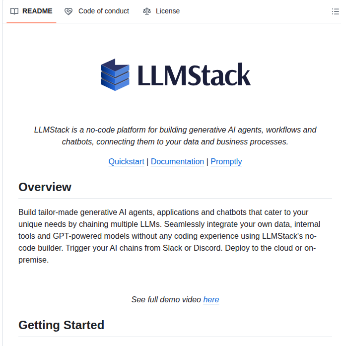 Trypromptly Llmstack screenshot