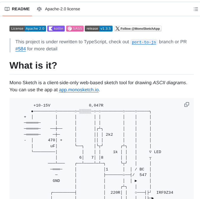 Tuanchauict Monosketch screenshot