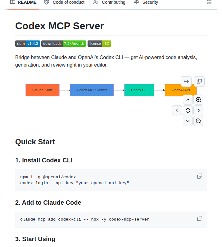 Tuannvm Codex Mcp Server screenshot