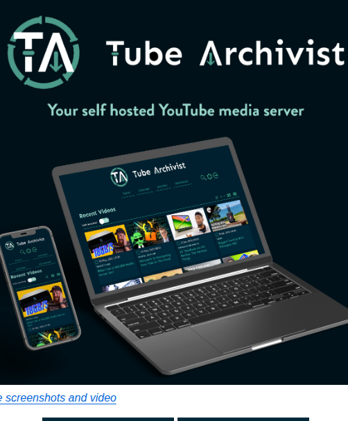 Tubearchivist Tubearchivist screenshot