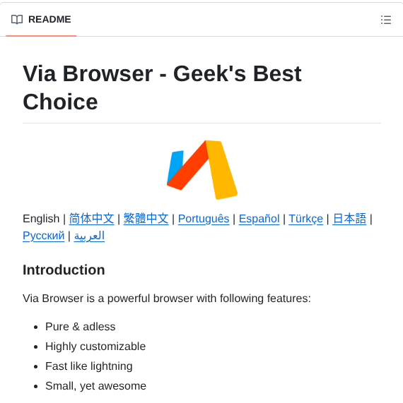Tuyafeng Via screenshot