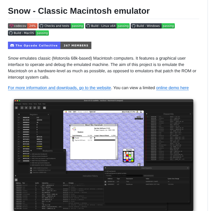 Twvd Snow screenshot