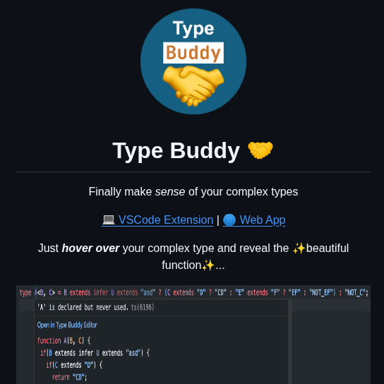 Typed Rocks Type Buddy screenshot