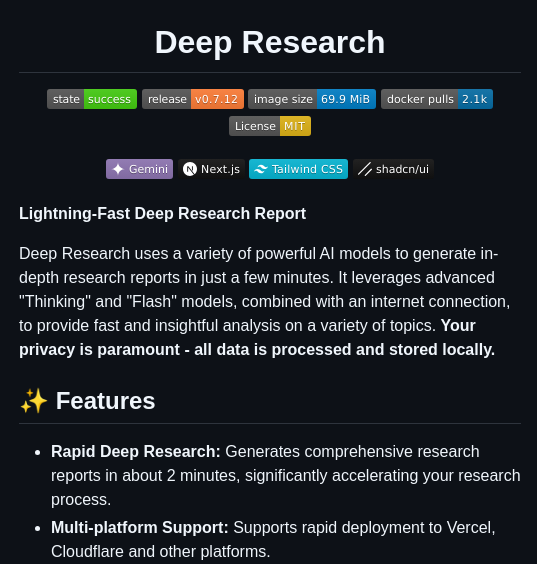 U14app Deep Research screenshot