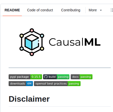 Uber Causalml screenshot