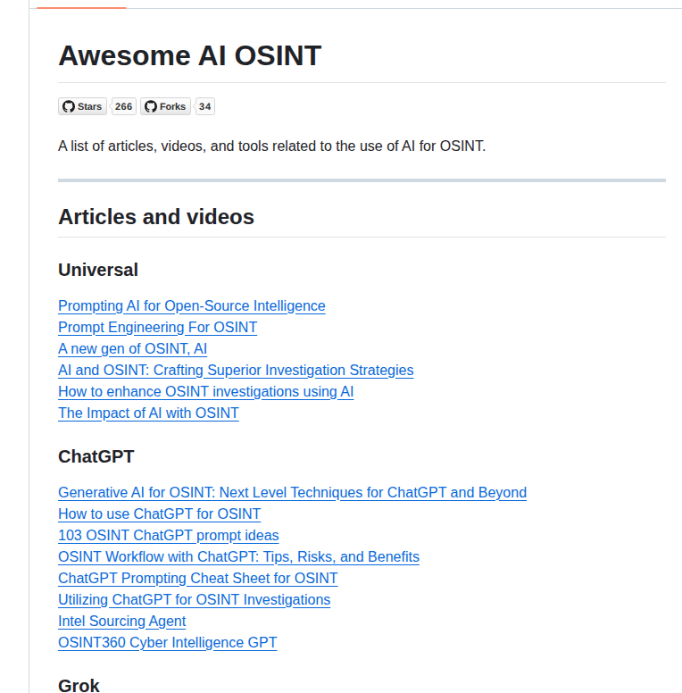 Ubikron Awesome Ai Osint screenshot
