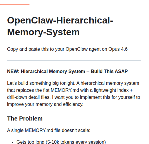 Ucsandman Openclaw Hierarchical Memory System screenshot