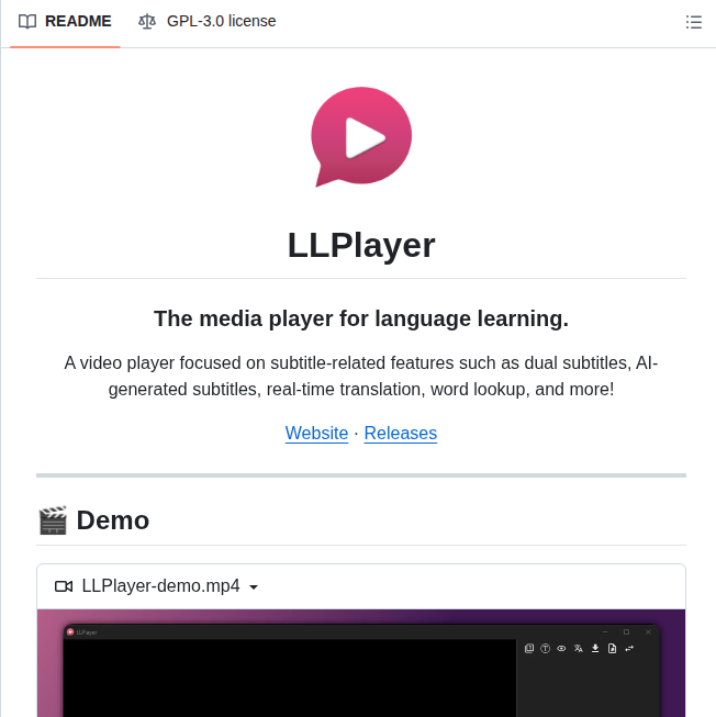 Umlx5h Llplayer screenshot