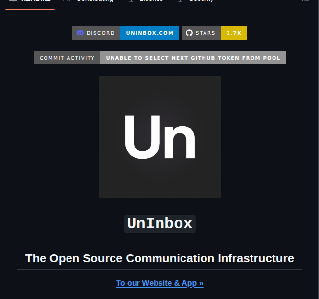 Un Inbox screenshot