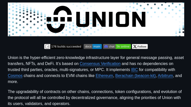 Unionlabs Union screenshot