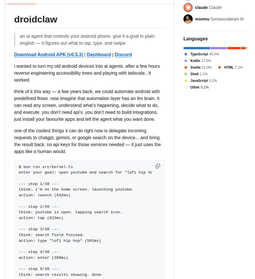 Android自動化、Droidclawで手作業がほぼ消えた