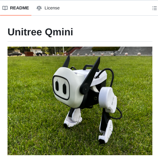 Unitreerobotics Qmini screenshot
